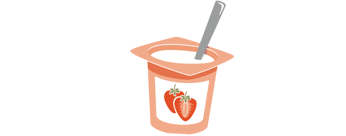 Illustration Joghurt