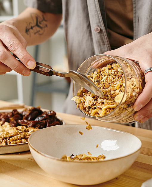 Selbstgemachtes Müsli Selbstgemachtes Müsli